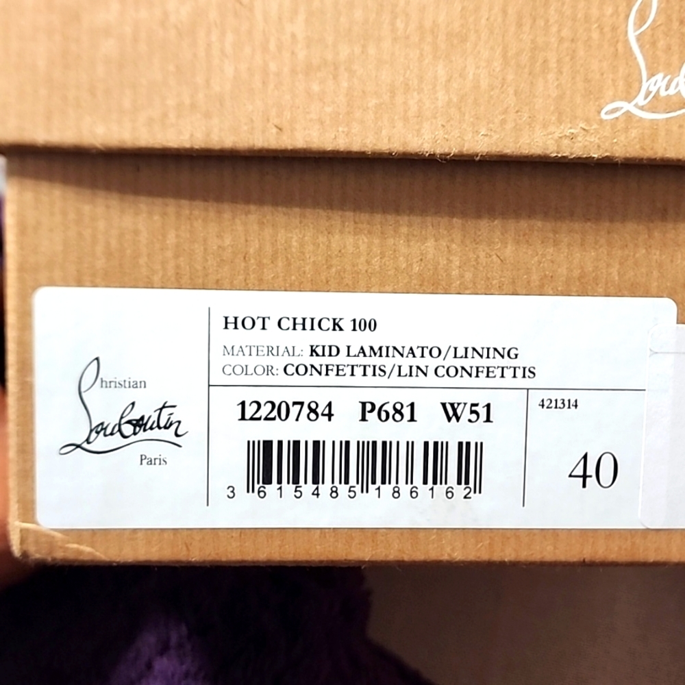 Christian Louboutin  hot chick 100 BIG SALE BIG SALE!!! - Picture 6 of 6